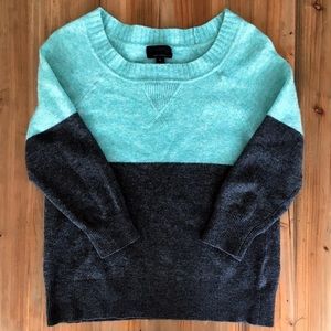 J. Crew Colorblock Sweater